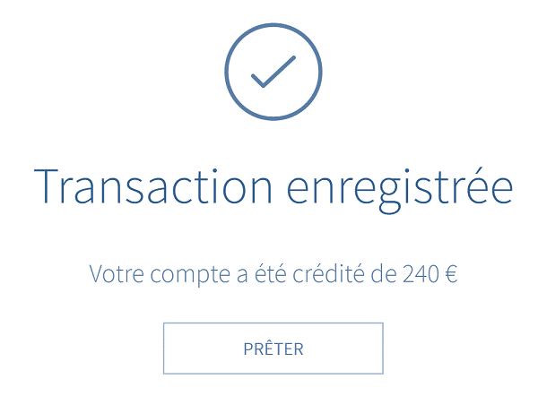 crowdfunding lendix alimentation compte