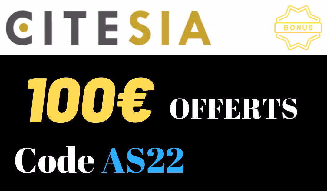 Citesia Code parrainage