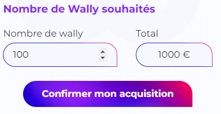 Achat de Wally (Obligation)
