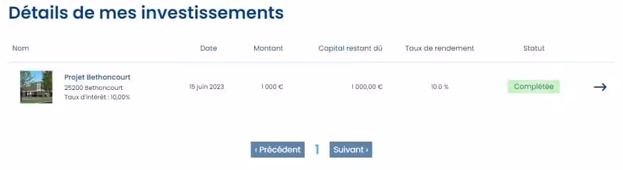 Stomea Portefeuille projet
