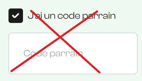 Streal code parrain