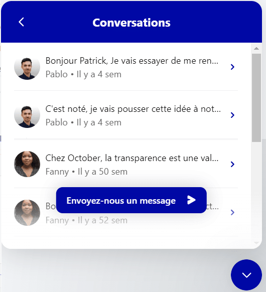 October Live Chat