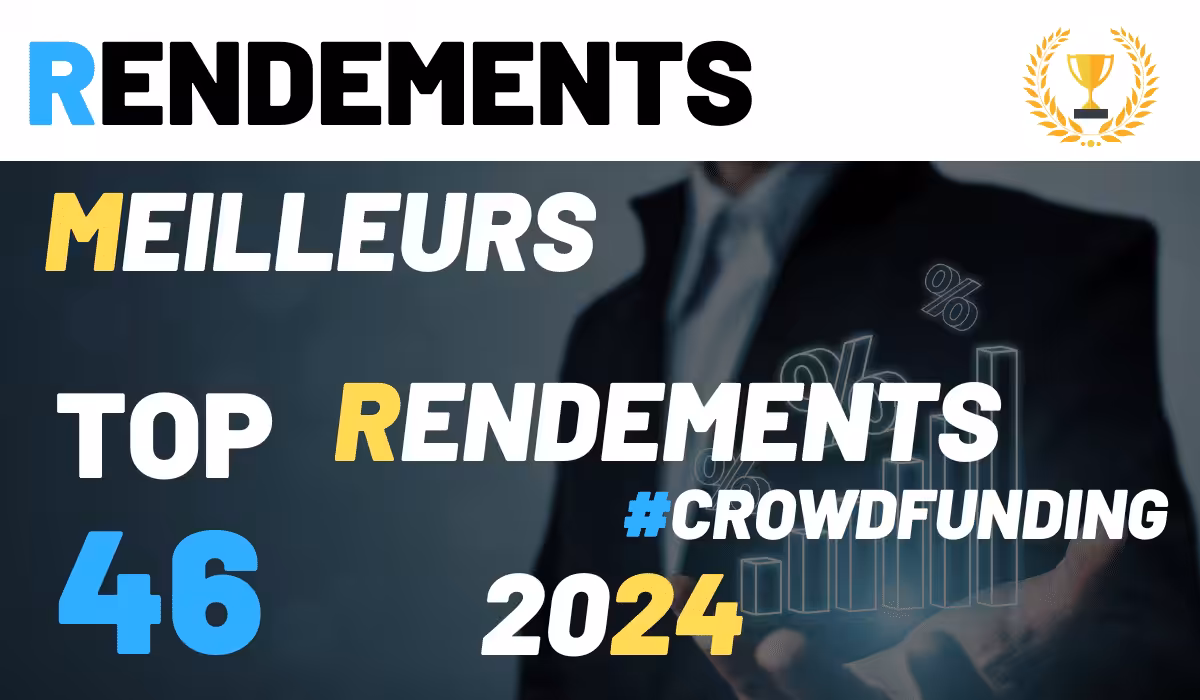 Classement des meilleurs rendements du Crowdfunding 2024