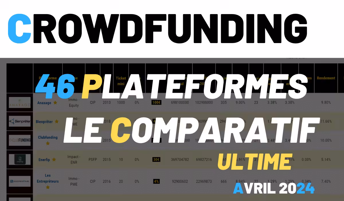 Meilleur Comparateur plateformes crowdfunding