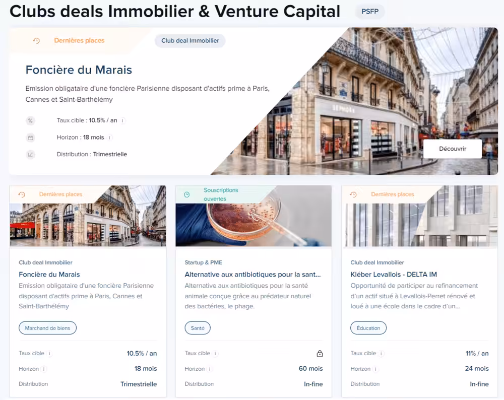 Anaxago projets en financement