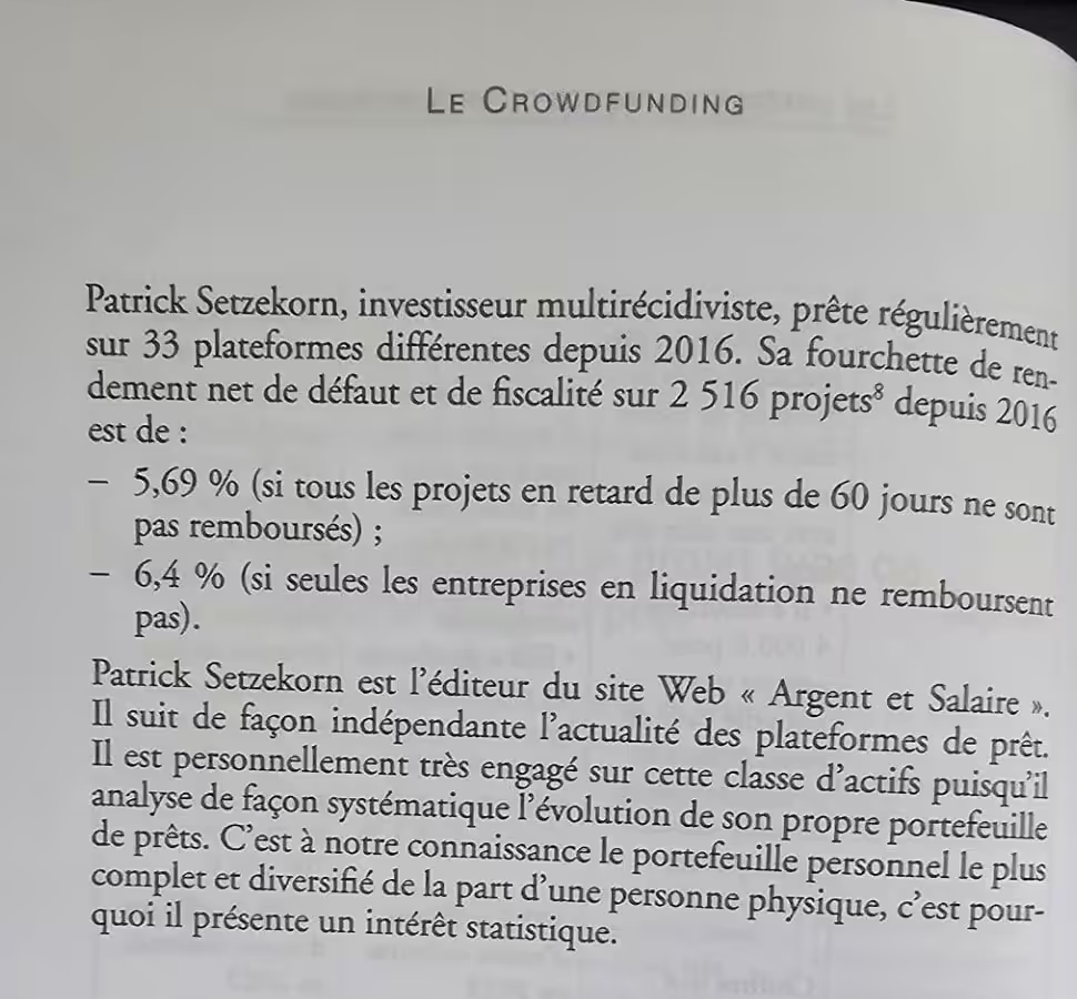 Le Crowdfunding Extrait Patrick Setzekorn
