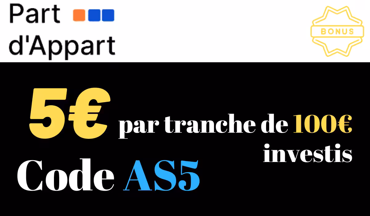 Code parrainage Part d'Appart AS5