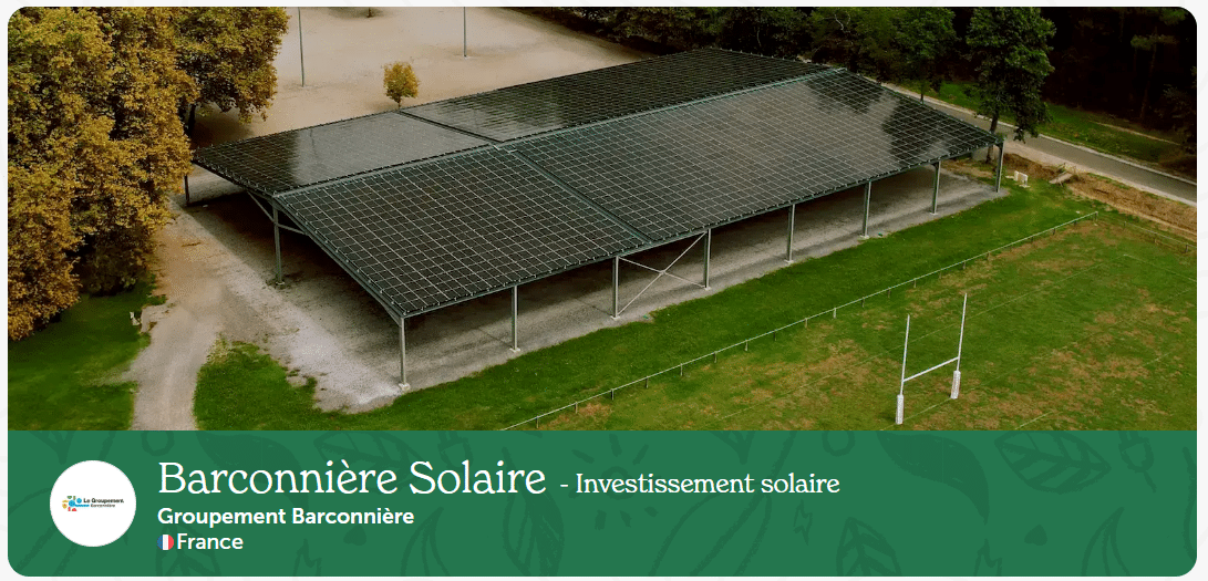 Enerfip - Barconnière Solaire - Investissement solaire - 27/10/2025