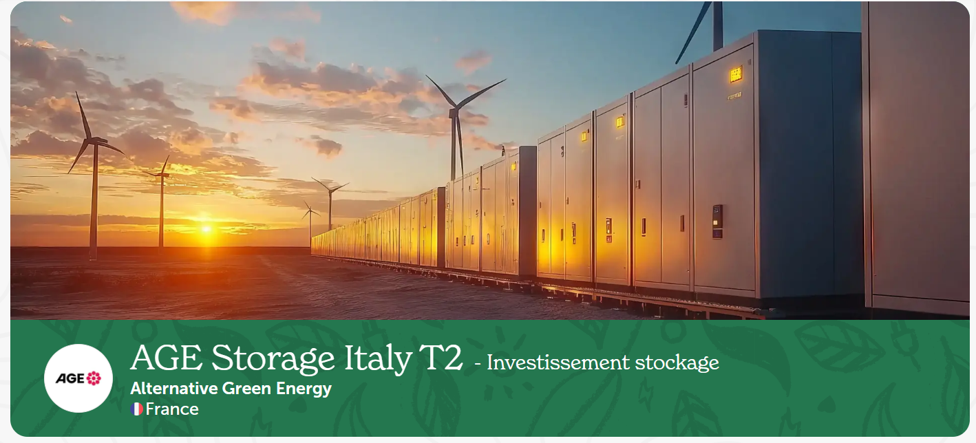 Enerfip - AGE Storage Italy T2 - Investissement stockage - 27/11/2025