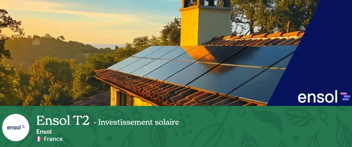 Enerfip - Ensol T2 - Investissement solaire