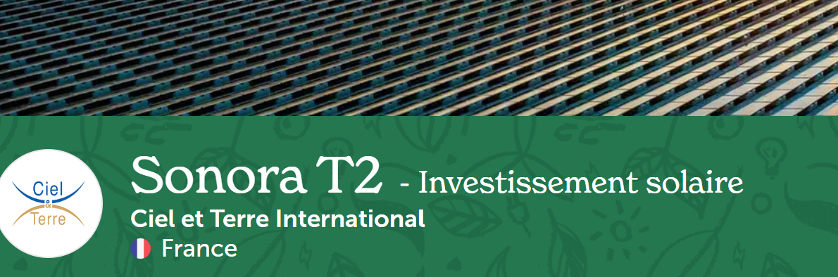 Sonora T2 - Investissement solaire