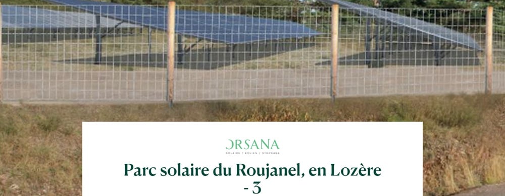 Parc solaire du Roujanel, en Lozère - 3