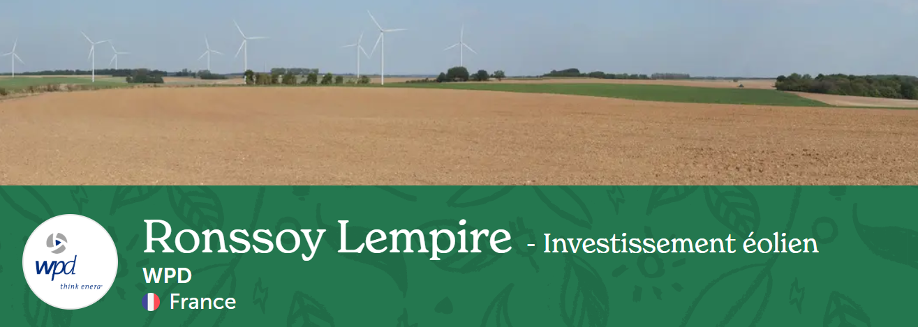 Ronssoy Lempire - Investissement éolien