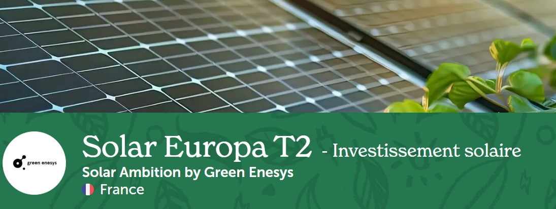 Solar Europa T2 - Investissement solaire