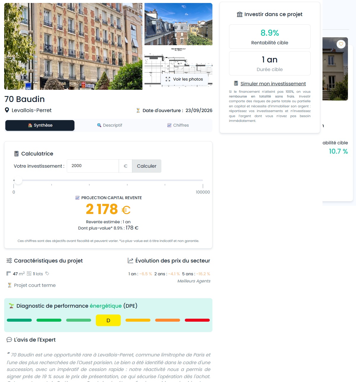 Blocshare : une fiche projet détaillée