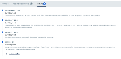 Info   12 Sept 2024   Opération Chemin du Menil   WeShareBonds