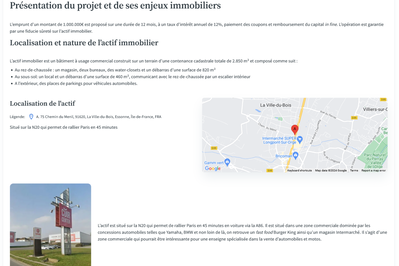 Localisation du Projet Menil