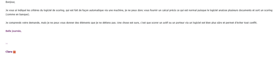 Votre demande BRICKS  
