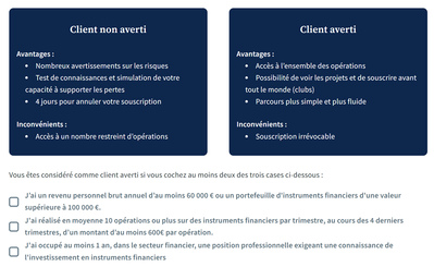 psfp investisseur averti